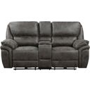 The appearance of Proctor Power Double Reclining Love Seat with Center Console In Gray designed by Homelegance in the modern / contemporary interior design. This gray piece of furniture was selected by 1StopBedrooms from Proctor Collection to add a touch of cosiness and style into your home. Sku: 8517GRY-2PW. Material: Microfiber.