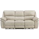 The appearance of Proctor Power Double Reclining Sofa In Beige designed by Homelegance in the transitional interior design. This beige piece of furniture  was selected by 1StopBedrooms from Proctor Collection to add a touch of cosiness and style into your home. Sku: 8517PWT-3PW. Material: Polyester.