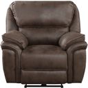 The appearance of Proctor Power Reclining Chair In Brown designed by Homelegance in the modern / contemporary interior design. This brown piece of furniture was selected by 1StopBedrooms from Proctor Collection to add a touch of cosiness and style into your home. Sku: 8517BRW-1PW. Material: Microfiber.