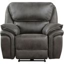 The appearance of Proctor Power Reclining Chair In Gray designed by Homelegance in the modern / contemporary interior design. This gray piece of furniture was selected by 1StopBedrooms from Proctor Collection to add a touch of cosiness and style into your home. Sku: 8517GRY-1PW. Material: Microfiber.