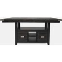 The appearance of Altamonte Rectangle Dining Table with Adjustable Height In Dark Charcoal designed by Jofran in the modern / contemporary interior design. This dark charcoal piece of furniture was selected by 1StopBedrooms from Altamonte Collection to add a touch of cosiness and style into your home. Sku: 1851-72. Table Top Shape: Rectangular. Size: 42" x 72". Material: Acacia.
