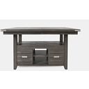 The appearance of Altamonte Rectangle Dining Table with Adjustable Height In Brushed Grey designed by Jofran in the modern / contemporary interior design. This brushed grey piece of furniture was selected by 1StopBedrooms from Altamonte Collection to add a touch of cosiness and style into your home. Sku: 1855-72. Table Top Shape: Rectangular. Size: 42" x 72". Material: Acacia.