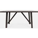 The appearance of American 72 Inch Counter Height Trestle Dining Table In Rustic Brown designed by Jofran in the rustic / southwestern interior design. This rustic brown piece of furniture was selected by 1StopBedrooms from American Rustics Collection to add a touch of cosiness and style into your home. Sku: 1839-72. Table Top Shape: Rectangular. Size: 72" x 36". Material: Acacia.