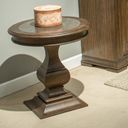 The appearance of Provence Park Round End Table In Chateau designed by Liberty in the traditional interior design. This chateau piece of furniture was selected by 1StopBedrooms from Provence Park Collection to add a touch of cosiness and style into your home. Sku: 765-OT1021. Material: Solid Rubberwood.