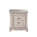 Providence Antique White 2 Drawer Nightstand
