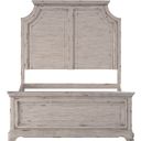 Providence Queen Panel Bed In Antique White