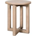 The appearance of Proximity Place Chairside Table In Barley Buff designed by Liberty in the transitional interior design. This barley buff piece of furniture was selected by 1StopBedrooms from Proximity Place Collection to add a touch of cosiness and style into your home. Sku: 780-OT1021. Material: Solid Rubberwood.
