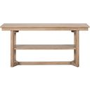 The appearance of Proximity Place Sofa Table In Barley Buff designed by Liberty in the transitional interior design. This barley buff piece of furniture was selected by 1StopBedrooms from Proximity Place Collection to add a touch of cosiness and style into your home. Sku: 780-OT1030. Material: Solid Rubberwood.