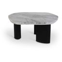 The appearance of Puglia Marble Top and Oak Wood Base Coffee Table In White and Black designed by Meridian in the modern / contemporary interior design. This white/black piece of furniture  was selected by 1StopBedrooms from Puglia Collection to add a touch of cosiness and style into your home. Sku: 99058Viola-CT Box 1/2 (Top);99058Viola-CT Box 2/2 (Base). Material: Marble.