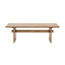 The appearance of Quincey Wood Kitchen Table Dining Bench In Brown designed by Martin Furniture in the modern / contemporary interior design. This brown piece of furniture  was selected by 1StopBedrooms from Quincey Collection to add a touch of cosiness and style into your home. Sku: IMQU60. Material: Solid Hardwood & Veneers.