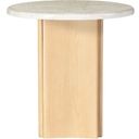 The appearance of Qwin End Table with Marble Top In Natural designed by ACME in the modern / contemporary interior design. This natural piece of furniture was selected by 1StopBedrooms from Qwin Collection to add a touch of cosiness and style into your home. Sku: LV03006-1;LV03006-2. Material: MDF.