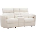 The appearance of Radius Power Glider Reclining Console Loveseat In Off White designed by Parker House in the modern / contemporary interior design. This off white piece of furniture was selected by 1StopBedrooms from Radius Collection to add a touch of cosiness and style into your home. Sku: MRAD#822CPG-MGIV. Material: Polyester.