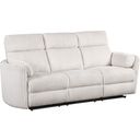 The appearance of Radius Power Reclining Sofa In Off White designed by Parker House in the modern / contemporary interior design. This off white piece of furniture was selected by 1StopBedrooms from Radius Collection to add a touch of cosiness and style into your home. Sku: MRAD#832P-MGIV. Material: Polyester.