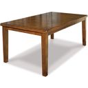 The appearance of Ralene Rectangular Butterfly Extension Table designed by Signature Design by Ashley in the transitional interior design. This medium brown piece of furniture was selected by 1StopBedrooms from Ralene Collection to add a touch of cosiness and style into your home. Sku: D594-35. Material: Wood. Table Top Shape: Rectangular. Size: 78" x 42".