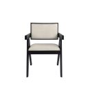 The appearance of Raquel Side Chairs Set of 2 In Black designed by Alpine in the modern / contemporary interior design. This black piece of furniture was selected by 1StopBedrooms from Raquel Collection to add a touch of cosiness and style into your home. Sku: 3269BLK-02. Material: Solid Rubberwood.
