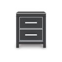 The appearance of Ravalori Nightstand In Black designed by Signature Design by Ashley in the modern / contemporary interior design. This black piece of furniture was selected by 1StopBedrooms from Ravalori Collection to add a touch of cosiness and style into your home. Sku: NCB3380-92. Material: Wood.