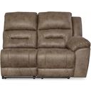 The appearance of Ravenel RAF Power Reclining Loveseat In Fossil designed by Signature Design by Ashley in the modern / contemporary interior design. This fossil piece of furniture was selected by 1StopBedrooms from Ravenel Collection to add a touch of cosiness and style into your home. Sku: 8310675. Material: Fabric.