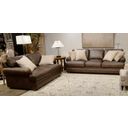 Rayeanne Place Loveseat In Hickory