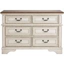 The appearance of Realyn Two Tone Youth Dresser designed by Signature Design by Ashley in the transitional interior design. This two-tone piece of furniture was selected by 1StopBedrooms from Realyn Collection to add a touch of cosiness and style into your home. Sku: B743-21. Material: Wood.