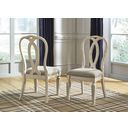 The appearance of Realyn White Dining Upholstered Sidechair Set of 2 designed by Signature Design by Ashley in the transitional interior design. This chipped white piece of furniture was selected by 1StopBedrooms from Realyn Collection to add a touch of cosiness and style into your home. Sku: D743-02. Material: Fabric.
