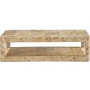 The appearance of Reeves Coffee Table In Burl designed by Meridian in the modern / contemporary interior design. This burl piece of furniture was selected by 1StopBedrooms from Reeves Collection to add a touch of cosiness and style into your home. Sku: 99068Burl-CT. Material: Rubberwood.