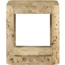 The appearance of Reeves End Table In Burl designed by Meridian in the modern / contemporary interior design. This burl piece of furniture was selected by 1StopBedrooms from Reeves Collection to add a touch of cosiness and style into your home. Sku: 99068Burl-ET. Material: Rubberwood.