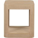 The appearance of Reeves End Table In Natural designed by Meridian in the modern / contemporary interior design. This natural piece of furniture  was selected by 1StopBedrooms from Reeves Collection to add a touch of cosiness and style into your home. Sku: 99068Oak-ET. Material: Rubberwood.