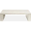The appearance of Refton Square Cocktail Table In Balboa Mist designed by Magnussen in the modern / contemporary interior design. This balboa mist piece of furniture  was selected by 1StopBedrooms from Refton Collection to add a touch of cosiness and style into your home. Sku: T5937-41. Material: Pine Veneer.