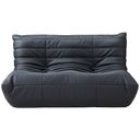 The appearance of Relax 54.75 Inch Vegan Leather Upholstered Loveseat In Black designed by Meridian in the modern / contemporary interior design. This black piece of furniture was selected by 1StopBedrooms from Relax Collection to add a touch of cosiness and style into your home. Sku: 44063Black-L. Material: Leather.