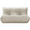 The appearance of Relax 54.75 Inch Vegan Leather Upholstered Loveseat In Cream designed by Meridian in the modern / contemporary interior design. This cream piece of furniture  was selected by 1StopBedrooms from Relax Collection to add a touch of cosiness and style into your home. Sku: 44063Cream-L. Material: Leather.