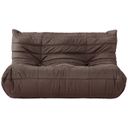 The appearance of Relax 54.75 Inch Velvet Upholstered Loveseat In Brown designed by Meridian in the modern / contemporary interior design. This brown piece of furniture  was selected by 1StopBedrooms from Relax Collection to add a touch of cosiness and style into your home. Sku: 44064Brown-L. Material: Velvet.