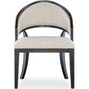 The appearance of Retreat Cane Barrel Back Chair Set of 2 In Beige designed by Hooker in the transitional interior design. This beige piece of furniture  was selected by 1StopBedrooms from Retreat Collection to add a touch of cosiness and style into your home. Sku: 6950-75400-99. Material: Wood.