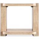 The appearance of Retreat End Table In Light Wood designed by Hooker in the transitional interior design. This light wood piece of furniture  was selected by 1StopBedrooms from Retreat Collection to add a touch of cosiness and style into your home. Sku: 6950-80413-80. Material: Oak Veneer.
