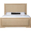 The appearance of Retreat King Cane Panel Bed designed by Hooker in the transitional interior design. This light wood piece of furniture  was selected by 1StopBedrooms from Retreat Collection to add a touch of cosiness and style into your home. Sku: 6950-90253-80;6950-90267-80;6950-90268-80. Bed Type: Panel Bed. Material: Wood. Bed Size: King.