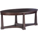 Revelation Oval Cocktail Table In Graphite
