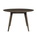 The appearance of Rex 48 Inch Round Dining Table In Brown designed by New Classic in the transitional interior design. This brown piece of furniture was selected by 1StopBedrooms from Rex Collection to add a touch of cosiness and style into your home. Sku: D1078-11. Table Top Shape: Round. Material: Wood. Size: 48".