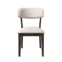 The appearance of Rex Upholstered Dining Chairs Set of 2 In Brown designed by New Classic in the transitional interior design. This brown piece of furniture was selected by 1StopBedrooms from Rex Collection to add a touch of cosiness and style into your home. Sku: D1078-20. Material: Wood.