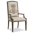 The appearance of Rhapsody Beige Insignia Arm Chair Set of 2 designed by Hooker in the traditional interior design. This beige piece of furniture was selected by 1StopBedrooms from Rhapsody Collection to add a touch of cosiness and style into your home. Sku: 5070-75400. Material: Fabric.