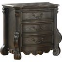 The appearance of Rhapsody Nightstand designed by Steve Silver in the transitional interior design. This brown and cream piece of furniture  was selected by 1StopBedrooms from Rhapsody Collection to add a touch of cosiness and style into your home. Sku: RH900NS. Material: Wood.