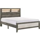 The appearance of Rhett Queen Platform Bed In Chalk and Gray designed by Crown Mark in the transitional interior design. This chalk and gray piece of furniture was selected by 1StopBedrooms from Rhett Collection to add a touch of cosiness and style into your home. Sku: B8170-Q-BED. Bed Type: Platform Bed. Bed Size: Queen. Material: MDF.