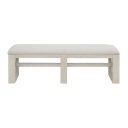 Rhiannon Dining Bench In Antique White and White