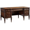 The appearance of Richmond Hill Wesley Desk In Vernon designed by Sligh in the traditional interior design. This vernon piece of furniture  was selected by 1StopBedrooms from Richmond Hill Collection to add a touch of cosiness and style into your home. Sku: 305-402. Material: Wood.