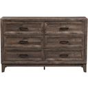 The appearance of Ridgecrest Drawer Dresser designed by Liberty in the transitional interior design. This cobblestone piece of furniture  was selected by 1StopBedrooms from Ridgecrest Collection to add a touch of cosiness and style into your home. Sku: 384-BR31. Material: Rubberwood.