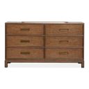 Ridgefield Double Drawer Dresser In Russet