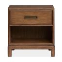 Ridgefield Open Nightstand In Russet