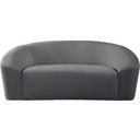 The appearance of Riley Velvet Loveseat In Grey designed by Meridian in the modern / contemporary interior design. This grey piece of furniture was selected by 1StopBedrooms from Riley Collection to add a touch of cosiness and style into your home. Sku: 610Grey-L. Material: Velvet.