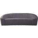 The appearance of Riley Velvet Sofa In Grey designed by Meridian in the modern / contemporary interior design. This grey piece of furniture was selected by 1StopBedrooms from Riley Collection to add a touch of cosiness and style into your home. Sku: 610Grey-S. Material: Velvet.