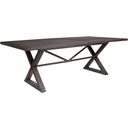 The appearance of Cohesion Program Ringo Rectangular Dining Table In Grigio designed by Artistica Home in the transitional interior design. This grigio piece of furniture  was selected by 1StopBedrooms from Cohesion Program Collection to add a touch of cosiness and style into your home. Sku: 2003-877-41. Material: Wood. Table Top Shape: Rectangular. Size: 44" x 88".