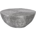Ripple Coffee Table In Silver And Black
