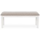 Robbinsdale 48 Inch Dining Bench In Antique White